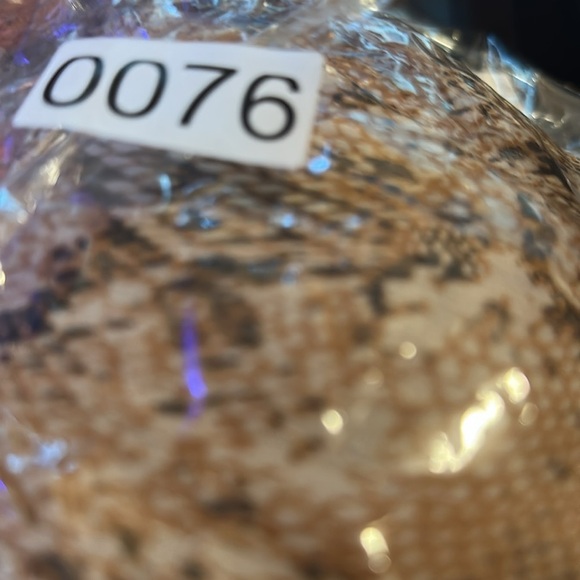 Sofia Jeans Dress XXL Snake Print Cutout Maxi Tan Brown Long Sleeve NWT - Picture 9 of 9